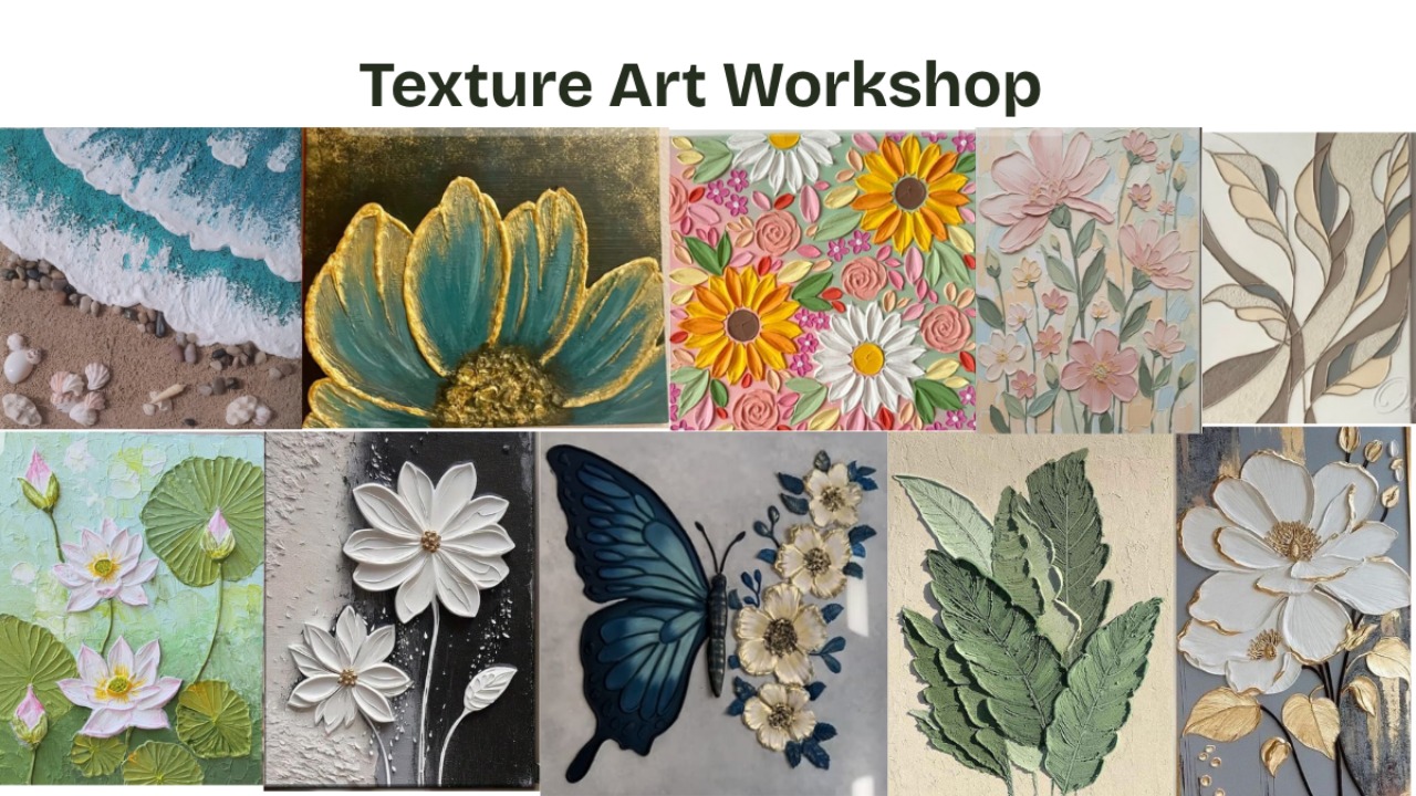 Texture Art (Knife Painting) Workshop